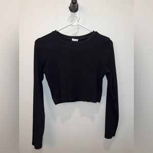 cropped GARAGE shirt